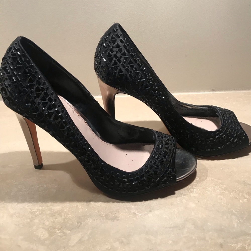 Vince Camuto peep toe heels